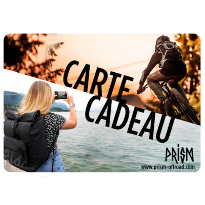 Carte cadeau Prism Off Road idée cadeau de Noël anniversaire homme femme sport sac à dos