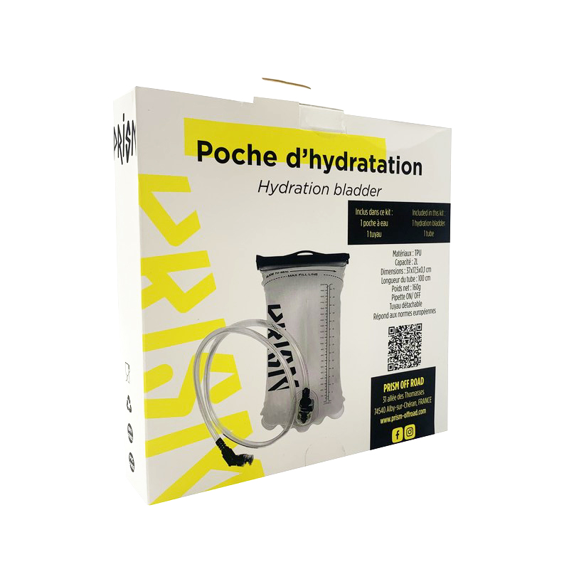 Poche Hydratation Portable Vessie D'Hydratation 2 Litres Poche a