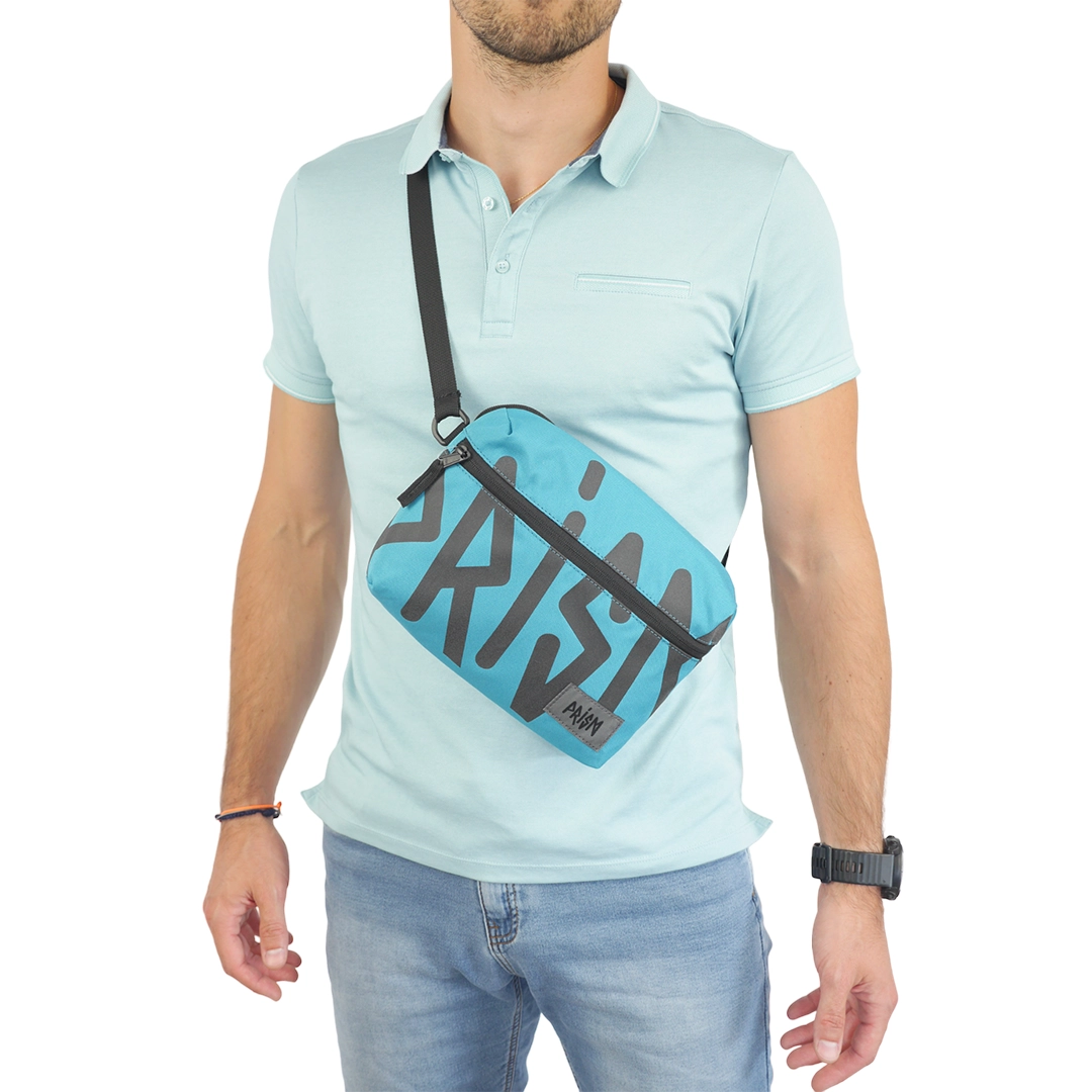 pochette skambia prism off road bleue