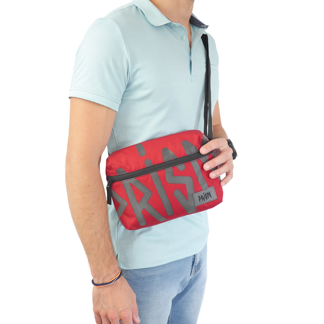 pochette skambia prism off road rouge