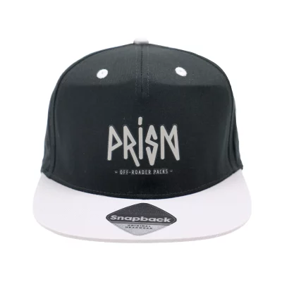 Casquette Prism noire et grise snapback