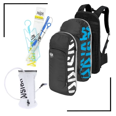 Pack sacs à dos modulables 11L + 18L Prism Hélium Cobalt