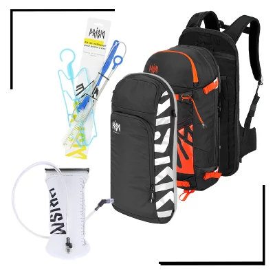 Pack sacs à dos modulables Prism Hélium 11L + Titane 22L