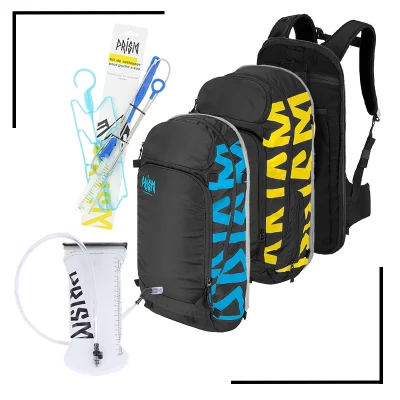 Pack sacs à dos modulables Prism Cobalt 18L + Krypton 25L