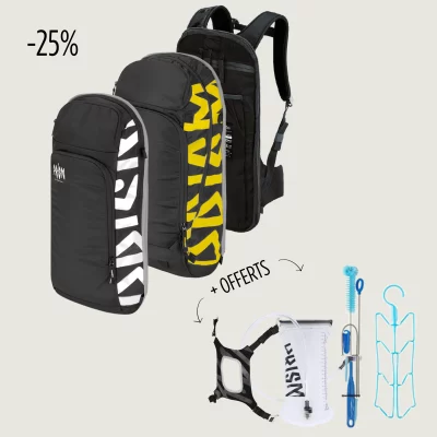 pack sac à dos modulables base volumes prism off road