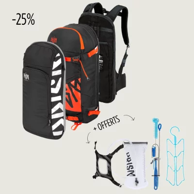 pack sac à dos modulables base volumes prism off road