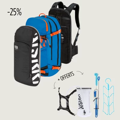 pack sac à dos modulables base volumes prism off road