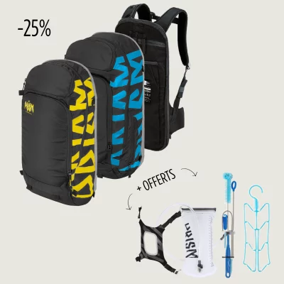 pack sac à dos modulables base volumes prism off road