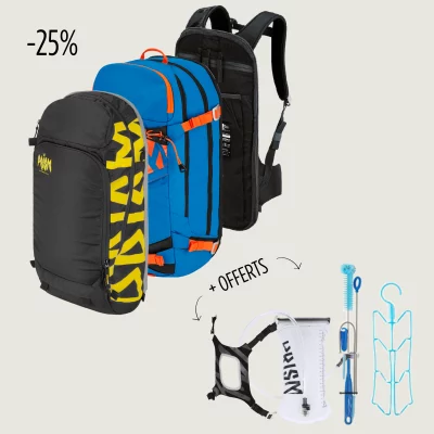 pack sac à dos modulables base volumes prism off road