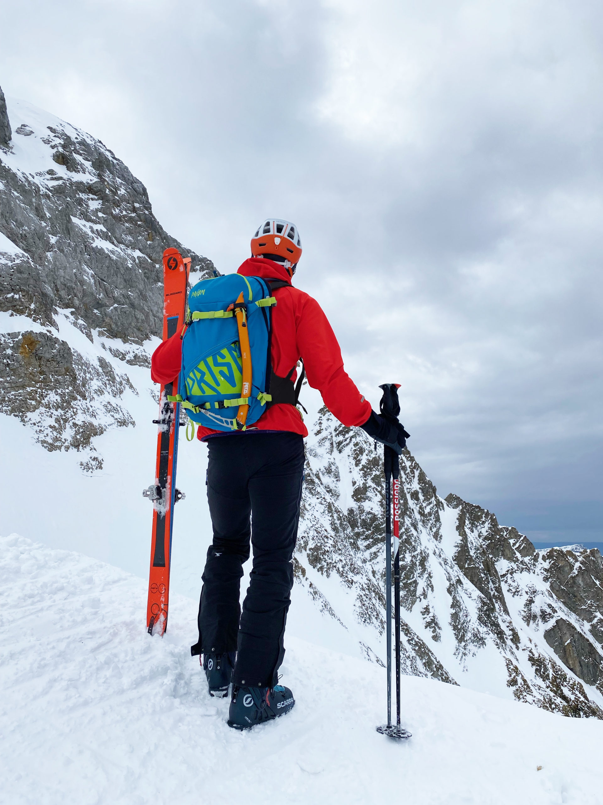 sac à dos modulable titane 22L prism ski freeride montagne neige