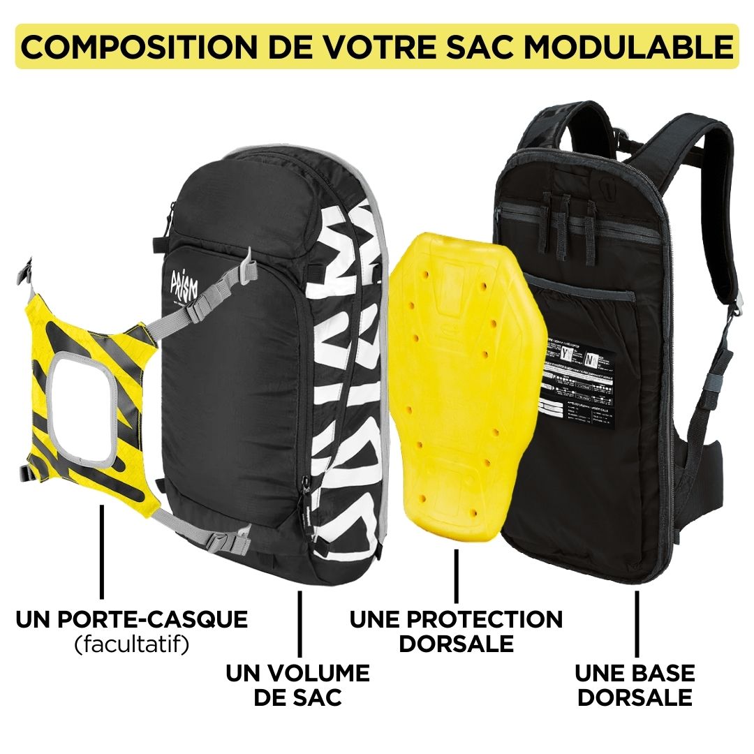 Composition sac modulable prism éléments