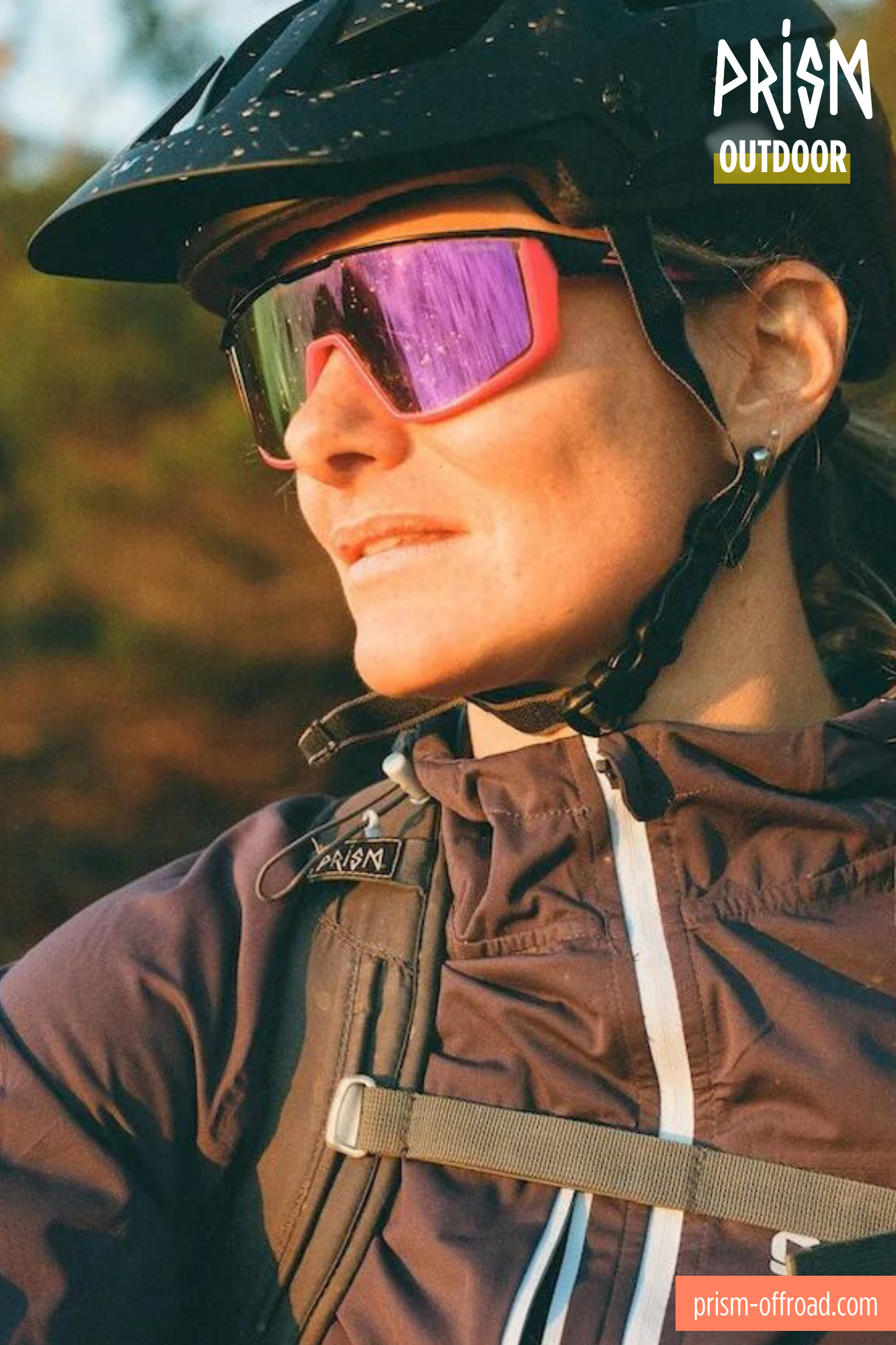 femme vtt portrait