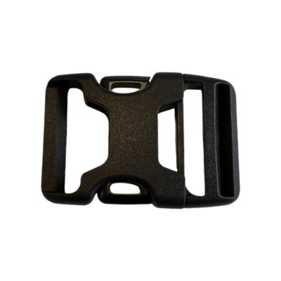 Grand CLIP BOUCLE ATTACHE DOUBLE NOIRE PIECE DETACHEE REPARATION SAC SAV