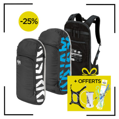 PACK PROMO OFFRE PRISM SACS A DOS MODULABLES OUTDOOR TECHNIQUES