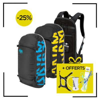 PACK PROMO OFFRE PRISM SACS A DOS MODULABLES OUTDOOR TECHNIQUES