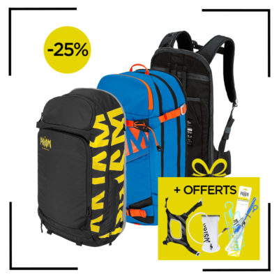 PACK PROMO OFFRE PRISM SACS A DOS MODULABLES OUTDOOR TECHNIQUES