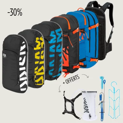pack ULTRA sac à dos modulables base tous les volumes prism off road