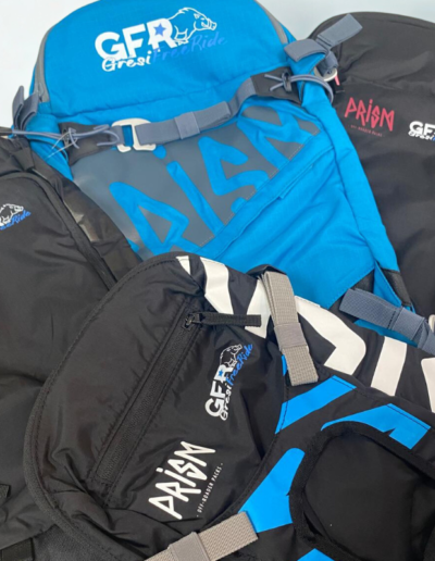 Sac floqué Gresi Free Ride GFR par PRISM sac sport modulable logo marquage personnalisé