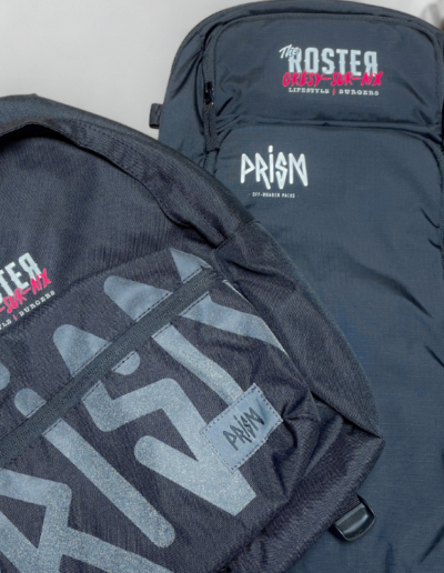 Sac floqué The Roster Grésy sur Aix par PRISM sac sport modulable logo marquage personnalisé